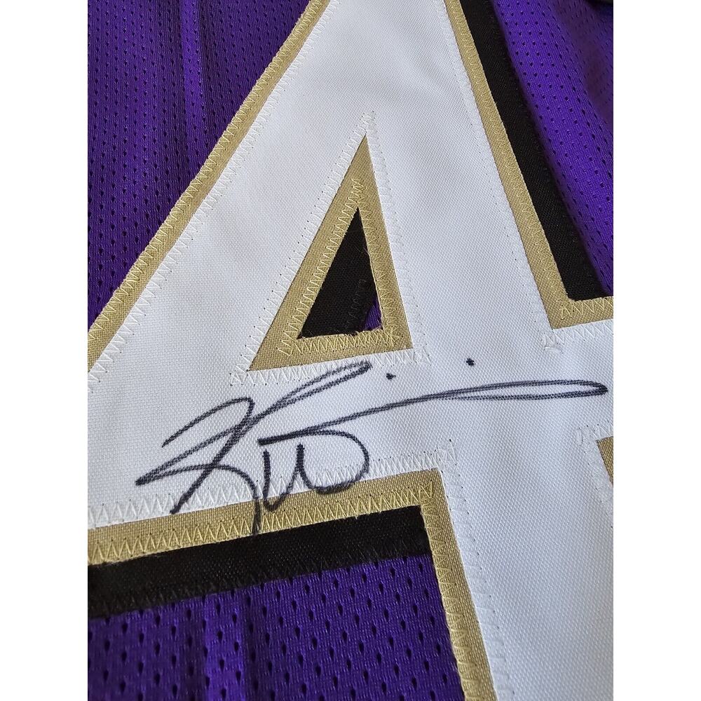 Ricky Williams Autographed/Signed Jersey JSA COA Purple Custom Jersey - Picture 2 of 7
